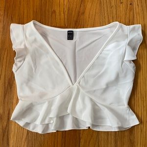 Shein ruffle top